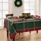 Threadmade Home Merry and Festive Jacquard Tablecloth, Multicolor - 52"W x 70"L